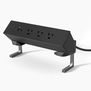 Feizbo 5-in-1 Power Strip in black NEW IN BOX